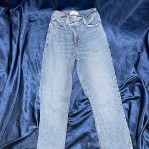 Abercrombie & Fitch Light Blue Straight Leg Jeans